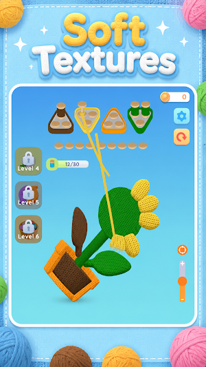 Yarn Puzzle Garden Screenshot 2