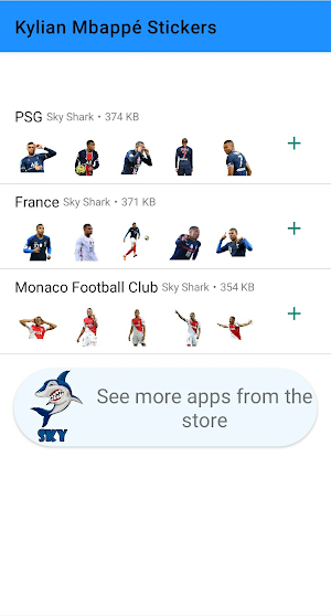Kylian Mbappé Stickers Screenshot 3