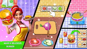 Kitchen Chef Cooking Game Screenshot 1