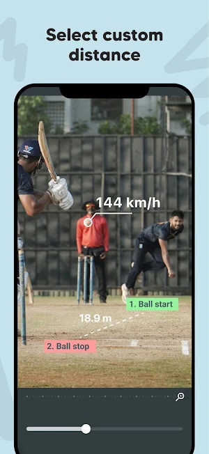 Bowling speed Meter - accurate Screenshot 3