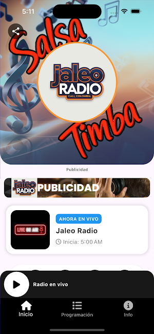 Jaleo Radio Screenshot 1
