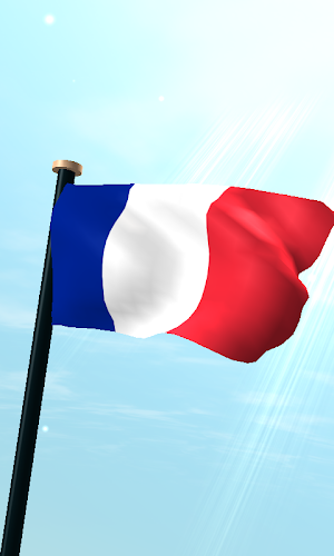 Saint Barthélemy Flag 3D Screenshot 0