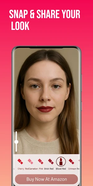 Virtual LipStick Try-On Screenshot 1