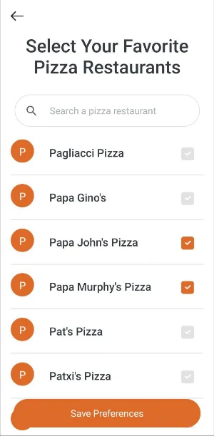 Pizza Coupons Screenshot 0