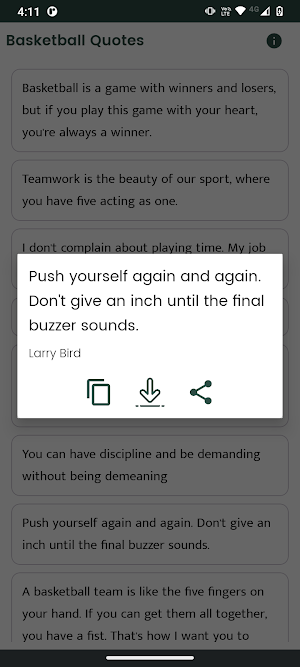 Basketball Quotes and Sayings Screenshot 2