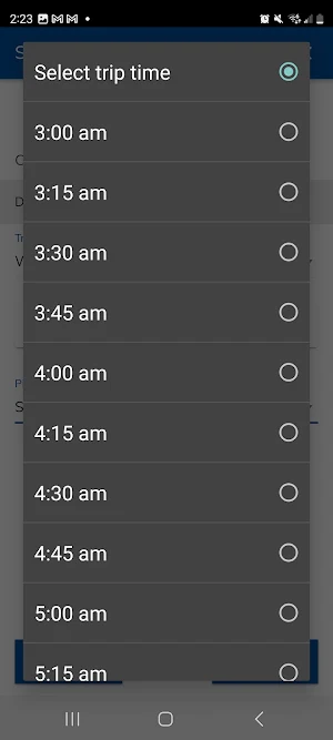 MetroRide MSP Screenshot 2