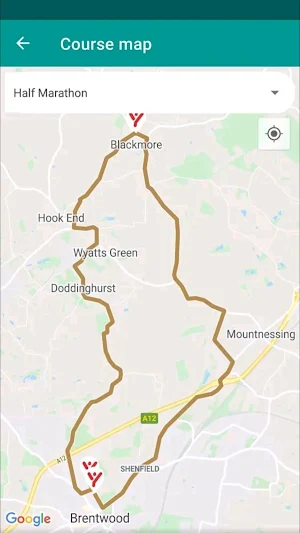 Brentwood Half and Fun Run Screenshot 2