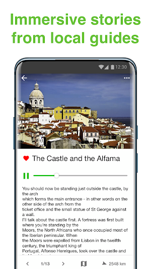 Lisbon SmartGuide - Audio Guide & Offline Maps Screenshot 3