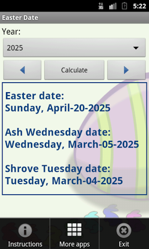 Easter Date Screenshot 1