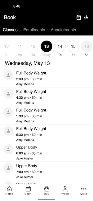 Restore Fitness SB Screenshot 1