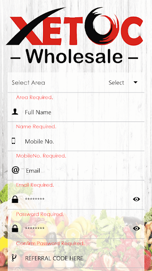 Xetoc - Online Grocery Shopping App Screenshot 1