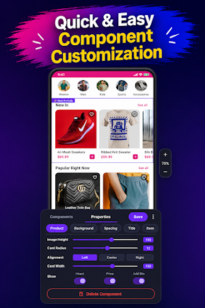 eCommerce App Maker Builder Screenshot 3