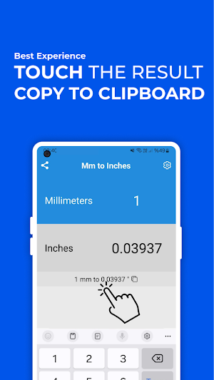 Mm to Inches Converter Screenshot 2