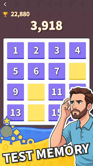 MemoryGrid: Pattern Puzzle Screenshot 0