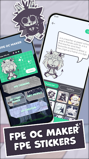 FPE OC Maker: FPE characters Screenshot 0