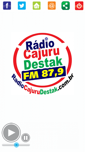Rádio Web Cajuru Destak Fm Screenshot 0
