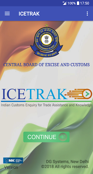 ICETRAK - CBEC Screenshot 0