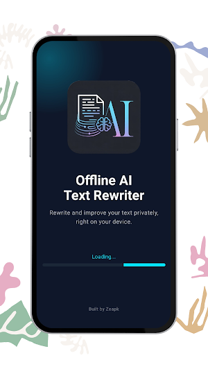 Offline AI Text Rewriter Screenshot 1