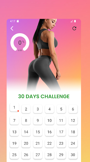 Butt and Abs Workout Fitness Screenshot 2