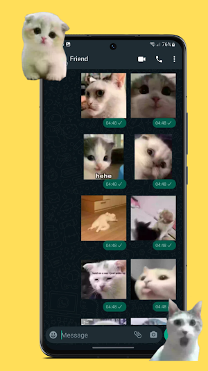 Stickers - Cats WASticker 2023 Screenshot 1