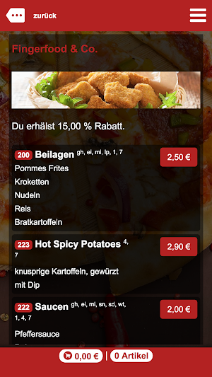 Pizza One Screenshot 1