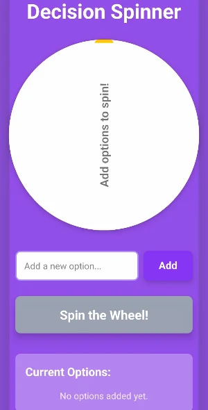 Decision Wheel Screenshot 0