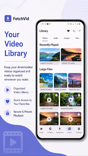 Video Downloader - FetchVid Screenshot 3