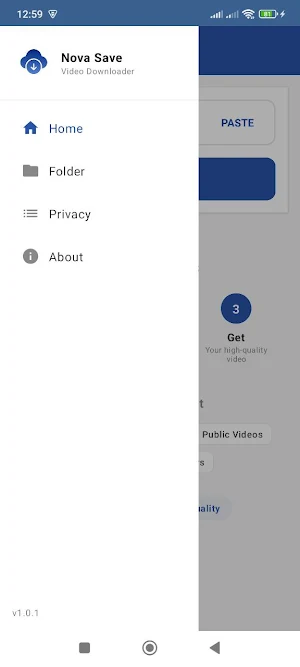 Nova Save - All Video Download Screenshot 1