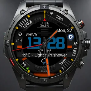 Hybrid Watch Face CUE166 Screenshot 3