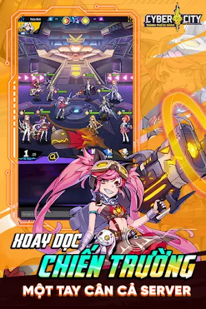 Cyber City Tặng 1020 Lượt Quay Screenshot 1