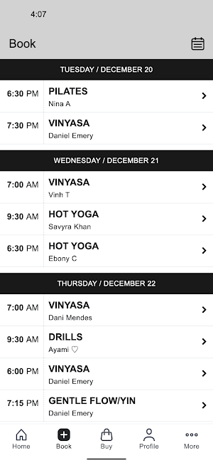 Hola Yoga Screenshot 1