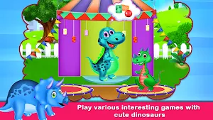 Dinosaur World Kids Games Screenshot 0
