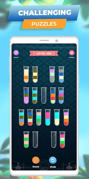 SortPuz Water Color Sort Pro Screenshot 3