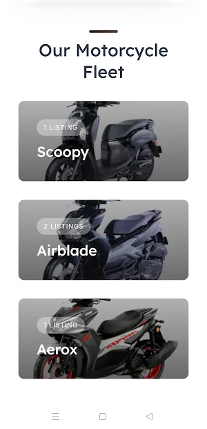 Hire Motorcycle Screenshot 1