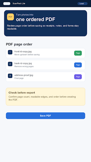ScanPack Lite Screenshot 1