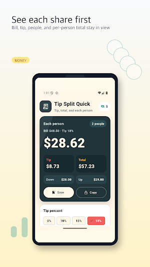 Tip Split Quick Screenshot 1