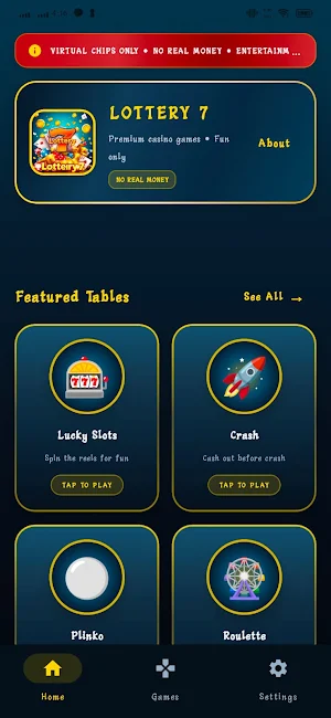 lottery7 Screenshot 0