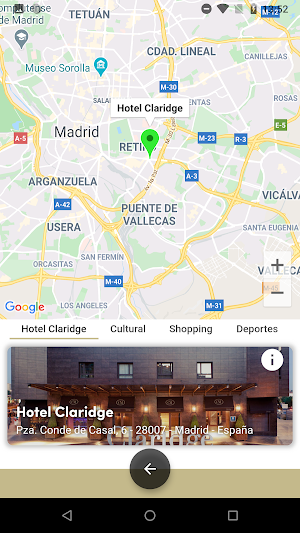 Hotel Claridge Madrid Screenshot 3