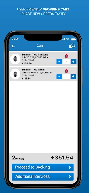 DCM Tyre & Autocentres Shaftes Screenshot 3