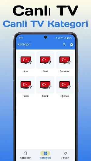 Canlı TV - Mobil Canlı TV İzle Screenshot 1