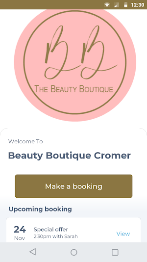 Beauty Boutique Cromer Screenshot 0