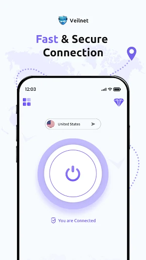 VeilNet - VPN Proxy Master Screenshot 3