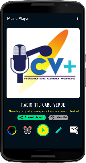 RCV - Rádio de Cabo Verde live Screenshot 2