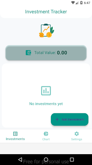 Investment Tracker Screenshot 0