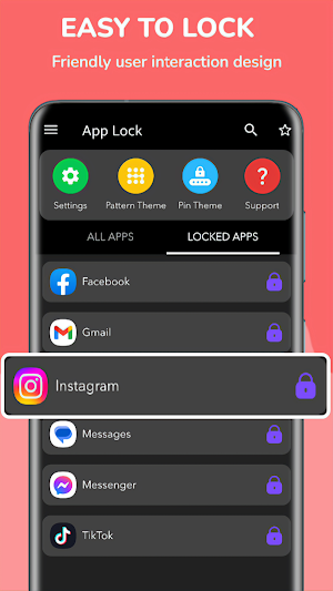 App Lock- Fingerprint lock app Screenshot 3