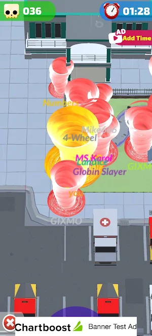 Fire Tornado Hole Screenshot 1