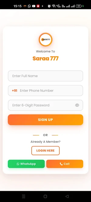 Sara 777 - Online Matka App Screenshot 0