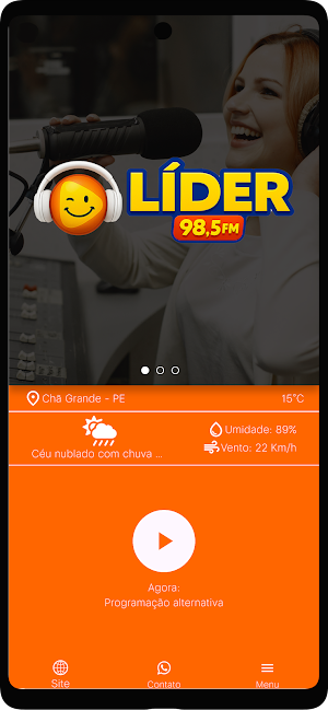 Líder FM - Chã Grande Screenshot 0