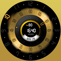 UsA Round Watch Face - USA120