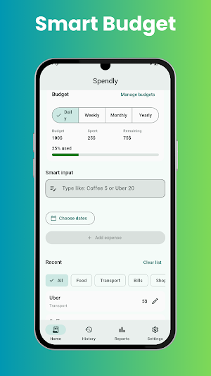 Spendly – Expense Tracker Screenshot 0